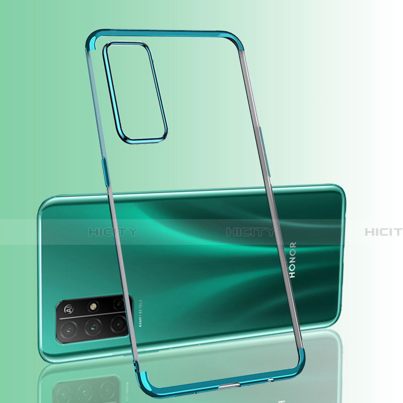 Funda Silicona Ultrafina Carcasa Transparente H03 para Huawei Honor 30S Verde
