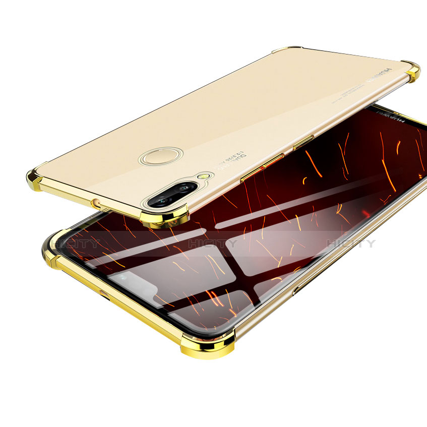 Funda Silicona Ultrafina Carcasa Transparente H03 para Huawei Nova 3 Oro