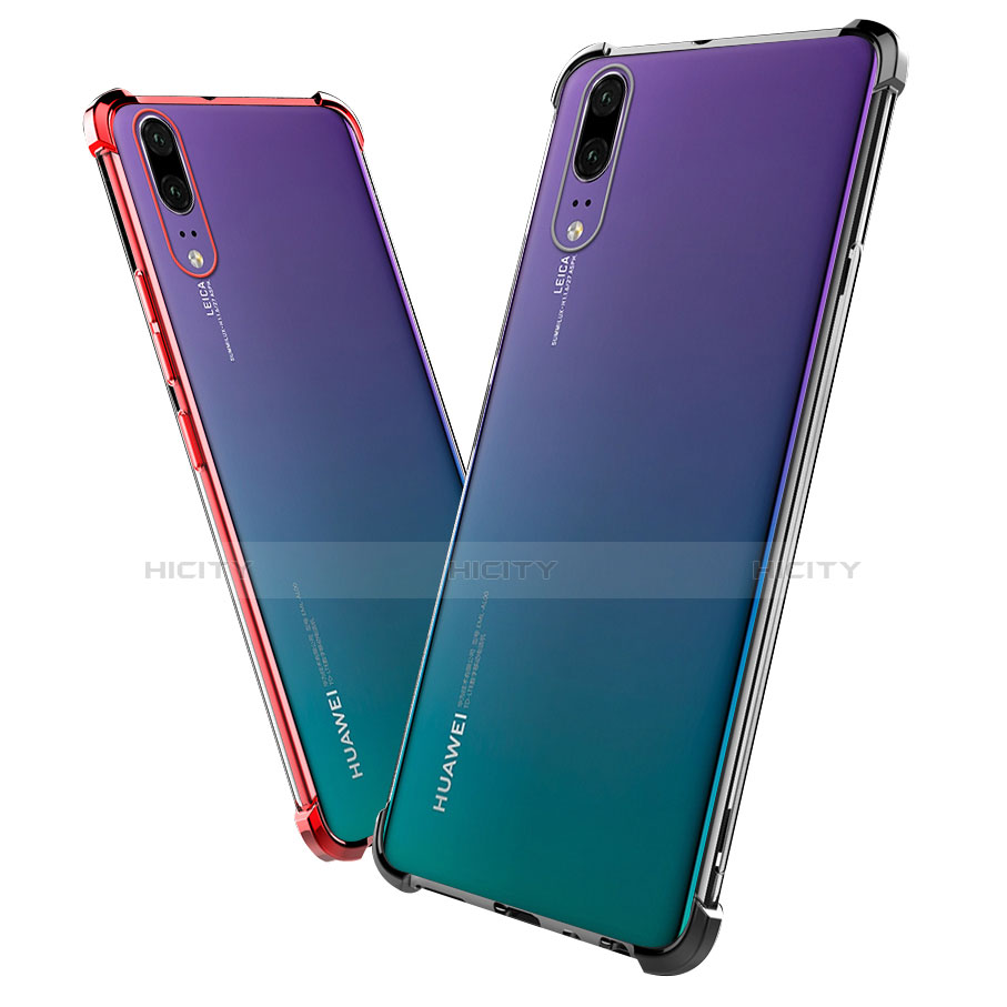 Funda Silicona Ultrafina Carcasa Transparente H03 para Huawei P20