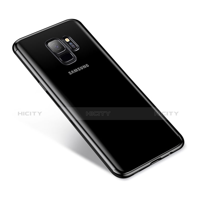 Funda Silicona Ultrafina Carcasa Transparente H03 para Samsung Galaxy S9 Negro