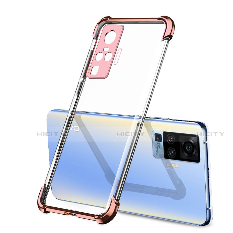 Funda Silicona Ultrafina Carcasa Transparente H03 para Vivo X50 Pro 5G