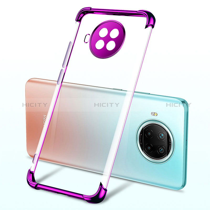 Funda Silicona Ultrafina Carcasa Transparente H03 para Xiaomi Mi 10T Lite 5G Morado