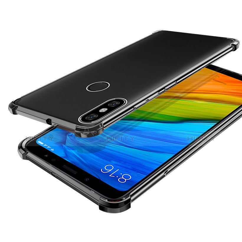 Funda Silicona Ultrafina Carcasa Transparente H03 para Xiaomi Mi 6X Gris