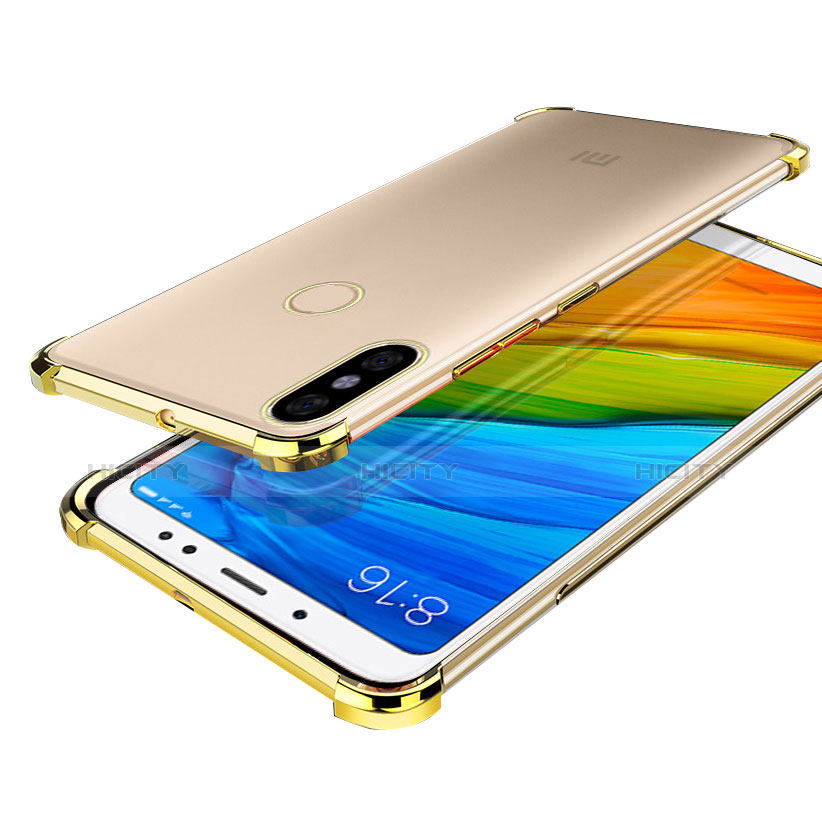 Funda Silicona Ultrafina Carcasa Transparente H03 para Xiaomi Mi A2 Oro