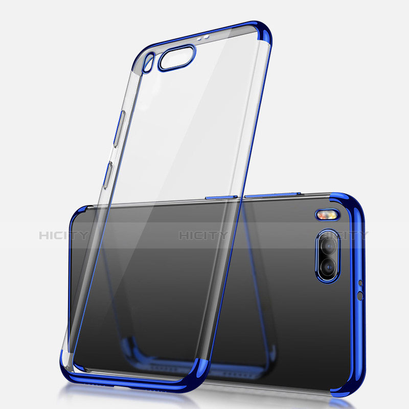 Funda Silicona Ultrafina Carcasa Transparente H03 para Xiaomi Mi Note 3 Azul