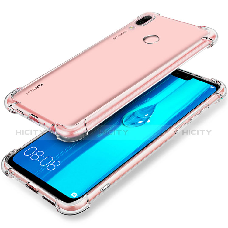 Funda Silicona Ultrafina Carcasa Transparente H04 para Huawei Enjoy 9 Plus