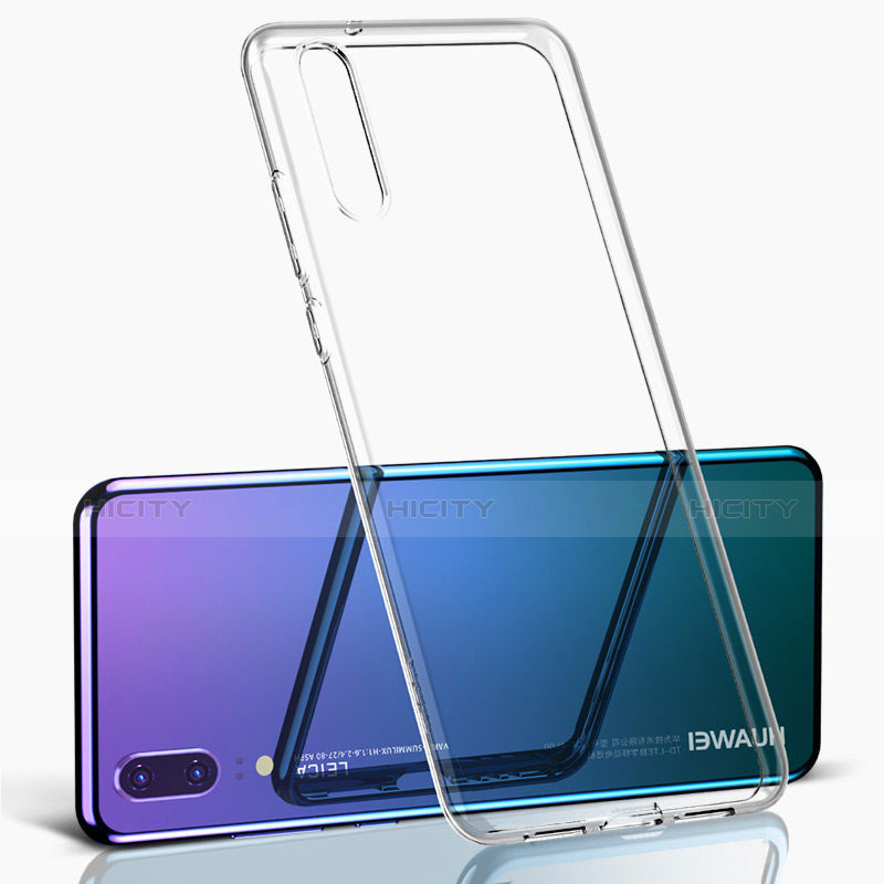 Funda Silicona Ultrafina Carcasa Transparente H04 para Huawei P20