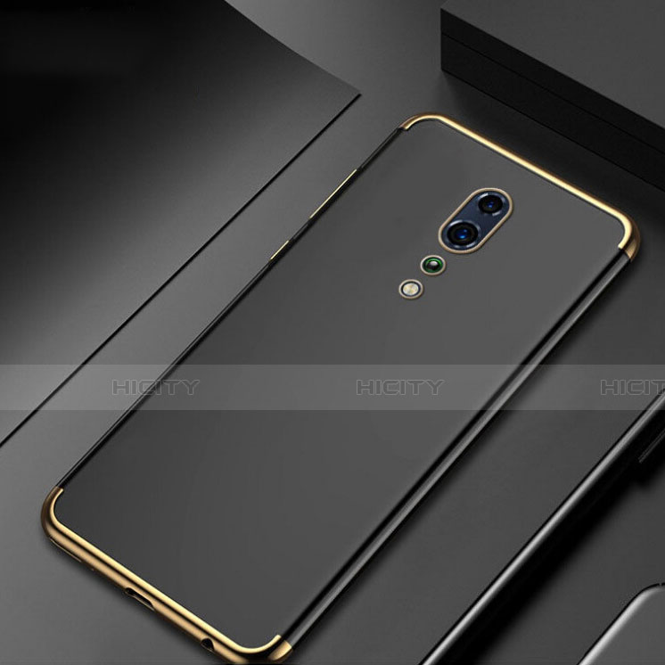 Funda Silicona Ultrafina Carcasa Transparente H04 para Oppo Reno Z Oro