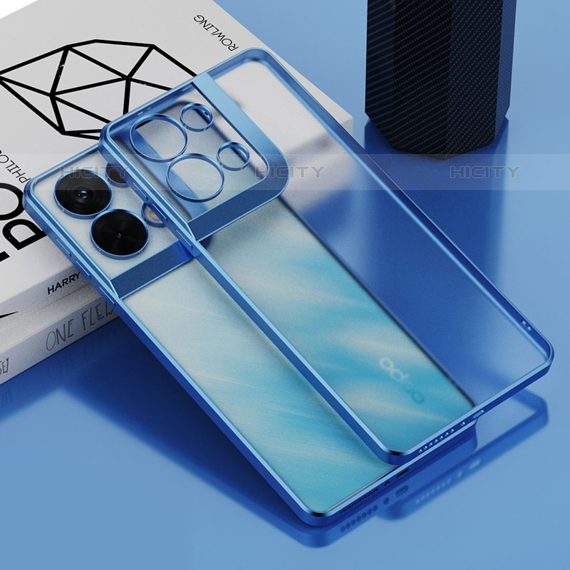 Funda Silicona Ultrafina Carcasa Transparente H04 para Oppo Reno8 5G