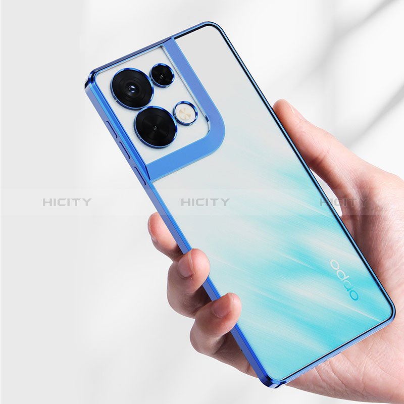 Funda Silicona Ultrafina Carcasa Transparente H04 para Oppo Reno9 Pro+ Plus 5G