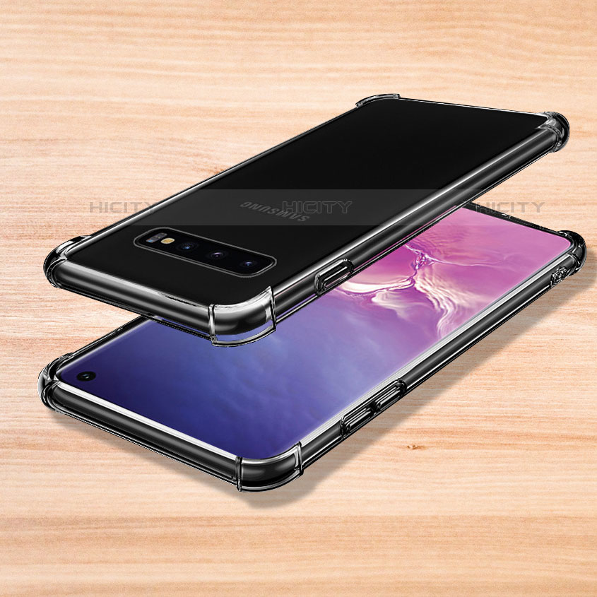 Funda Silicona Ultrafina Carcasa Transparente H04 para Samsung Galaxy S10 5G Claro