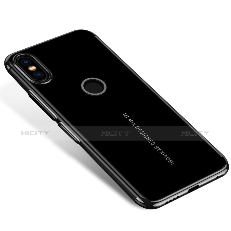 Funda Silicona Ultrafina Carcasa Transparente H04 para Xiaomi Mi Mix 2S Negro