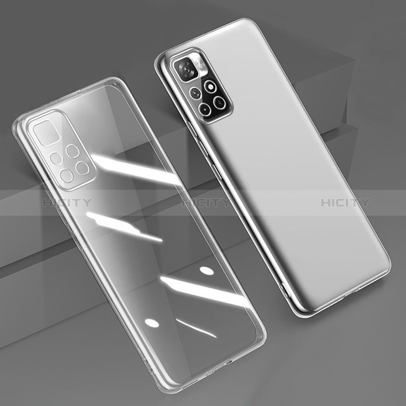 Funda Silicona Ultrafina Carcasa Transparente H04 para Xiaomi Poco M4 Pro 5G