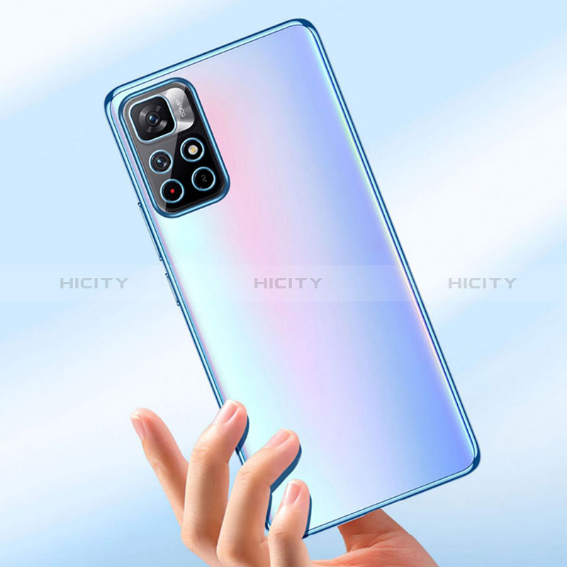 Funda Silicona Ultrafina Carcasa Transparente H04 para Xiaomi Poco M4 Pro 5G