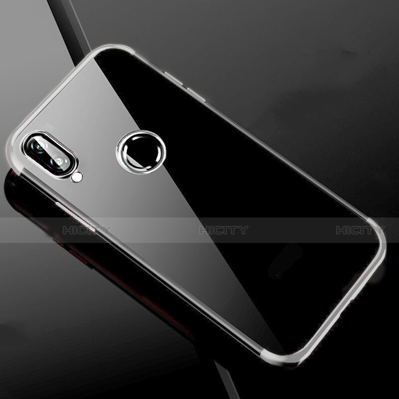 Funda Silicona Ultrafina Carcasa Transparente H04 para Xiaomi Redmi Note 7 Plata