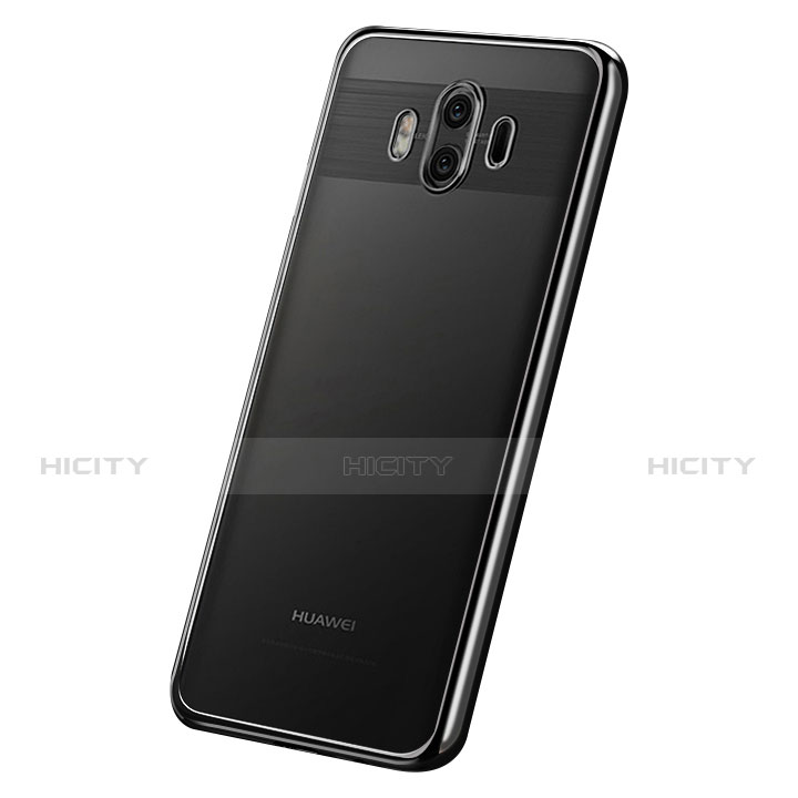 Funda Silicona Ultrafina Carcasa Transparente H05 para Huawei Mate 10 Negro