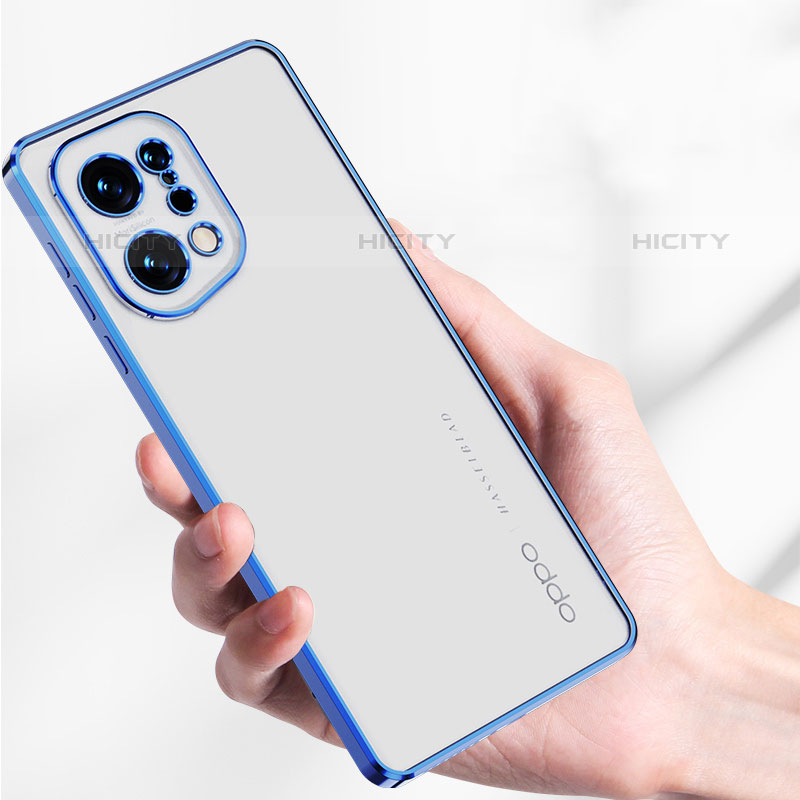 Funda Silicona Ultrafina Carcasa Transparente H05 para Oppo Find X5 Pro 5G