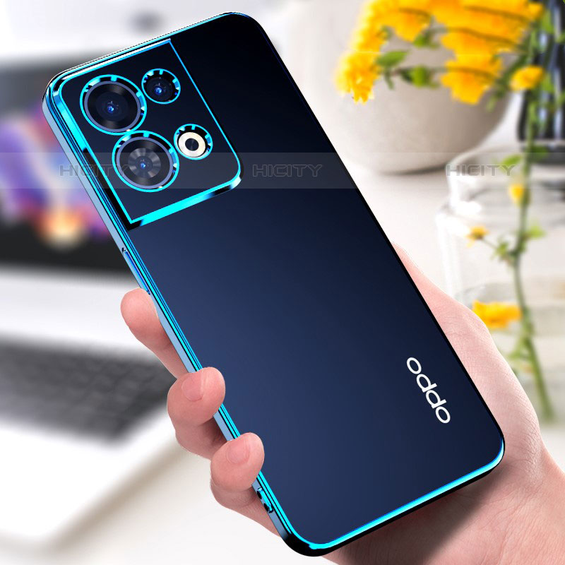 Funda Silicona Ultrafina Carcasa Transparente H05 para Oppo Reno8 Pro 5G