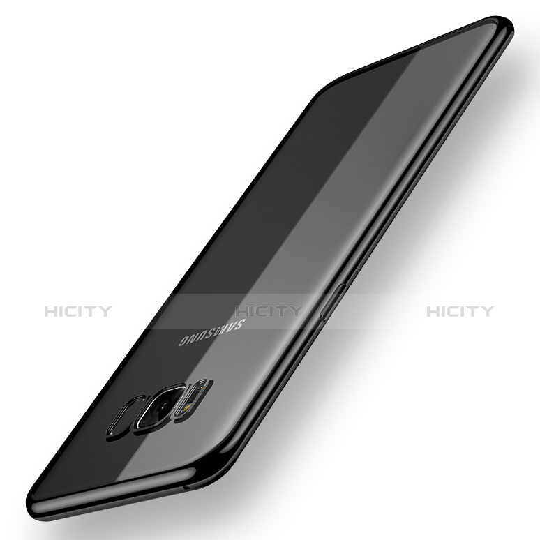 Funda Silicona Ultrafina Carcasa Transparente H05 para Samsung Galaxy S8 Plus Negro