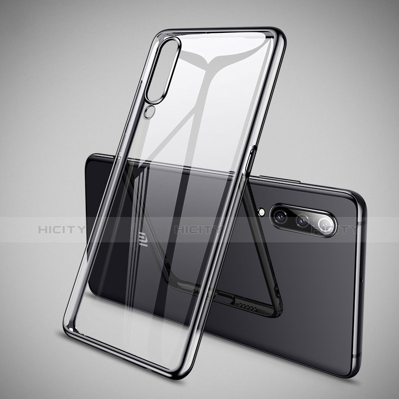 Funda Silicona Ultrafina Carcasa Transparente H05 para Xiaomi Mi 9 Negro