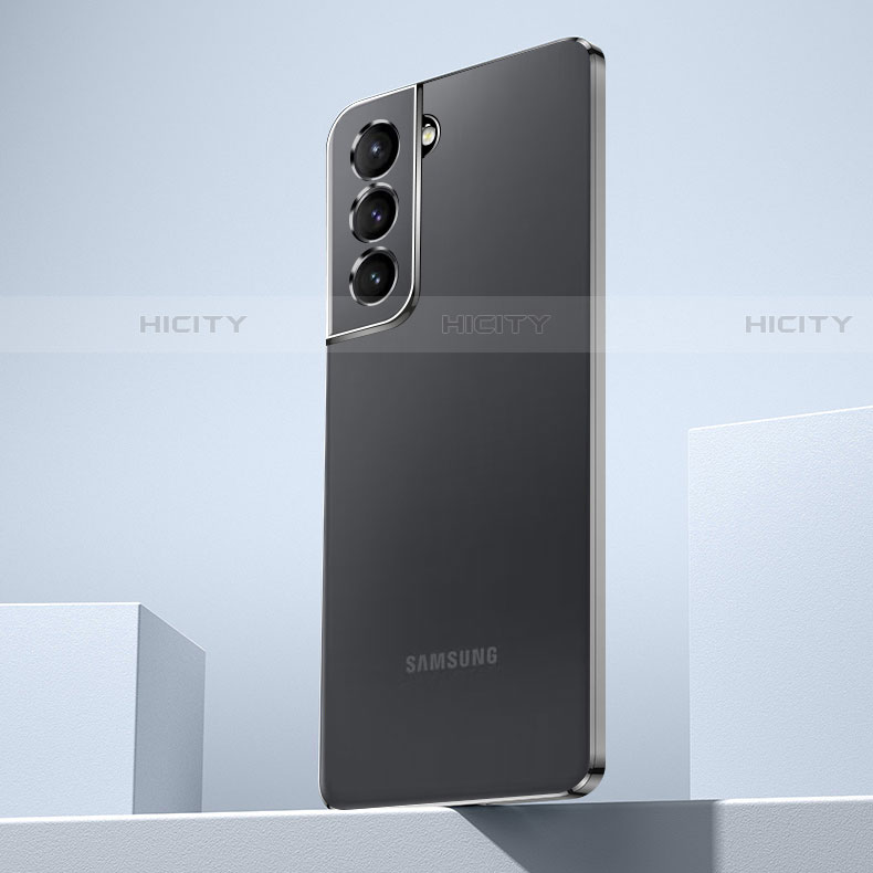Funda Silicona Ultrafina Carcasa Transparente H07 para Samsung Galaxy S23 Plus 5G Negro