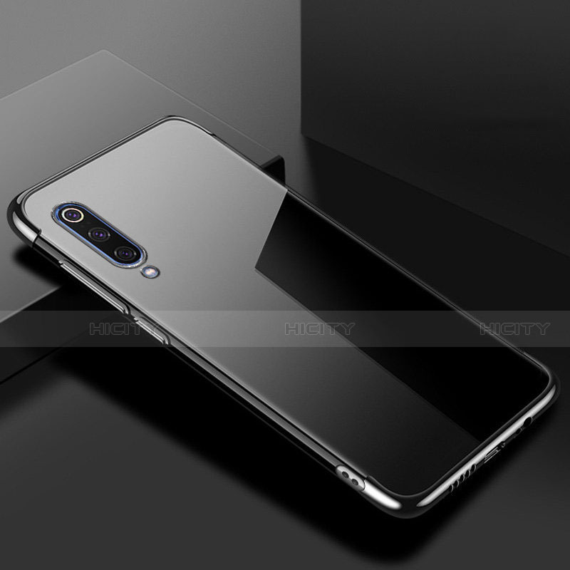Funda Silicona Ultrafina Carcasa Transparente H08 para Xiaomi Mi 9 Pro Negro