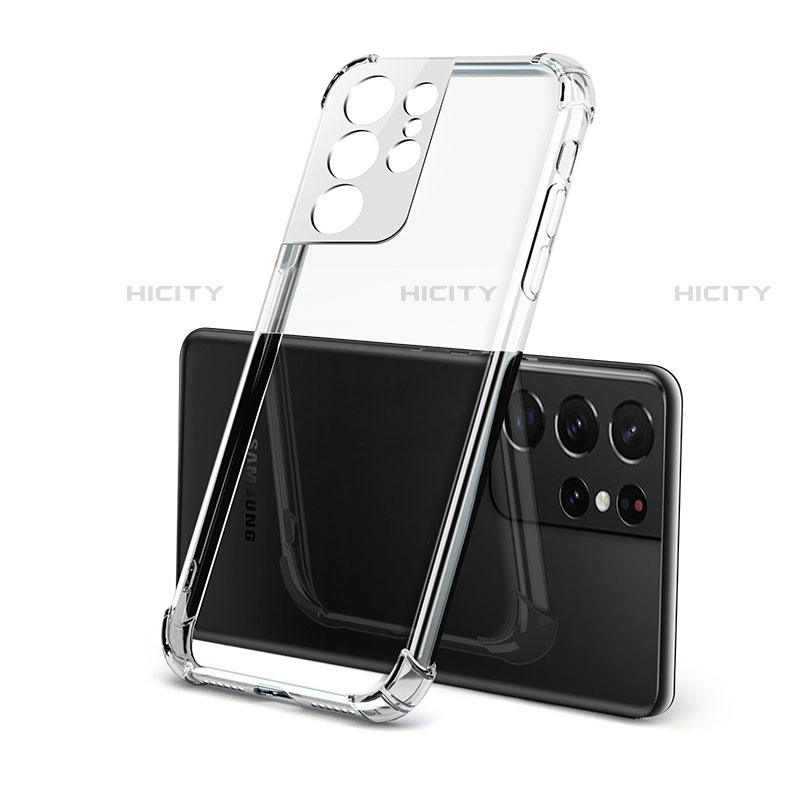 Funda Silicona Ultrafina Carcasa Transparente H09 para Samsung Galaxy S22 Ultra 5G