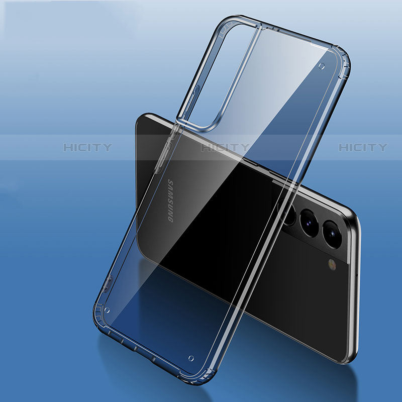 Funda Silicona Ultrafina Carcasa Transparente H10 para Samsung Galaxy S22 Plus 5G Gris