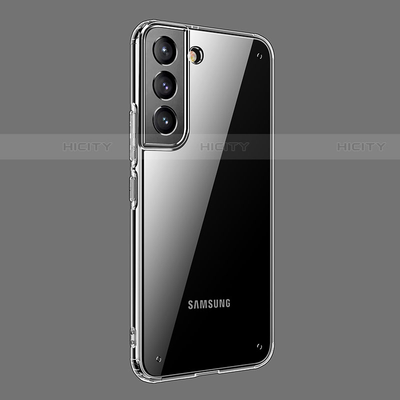 Funda Silicona Ultrafina Carcasa Transparente H11 para Samsung Galaxy S21 Plus 5G Gris