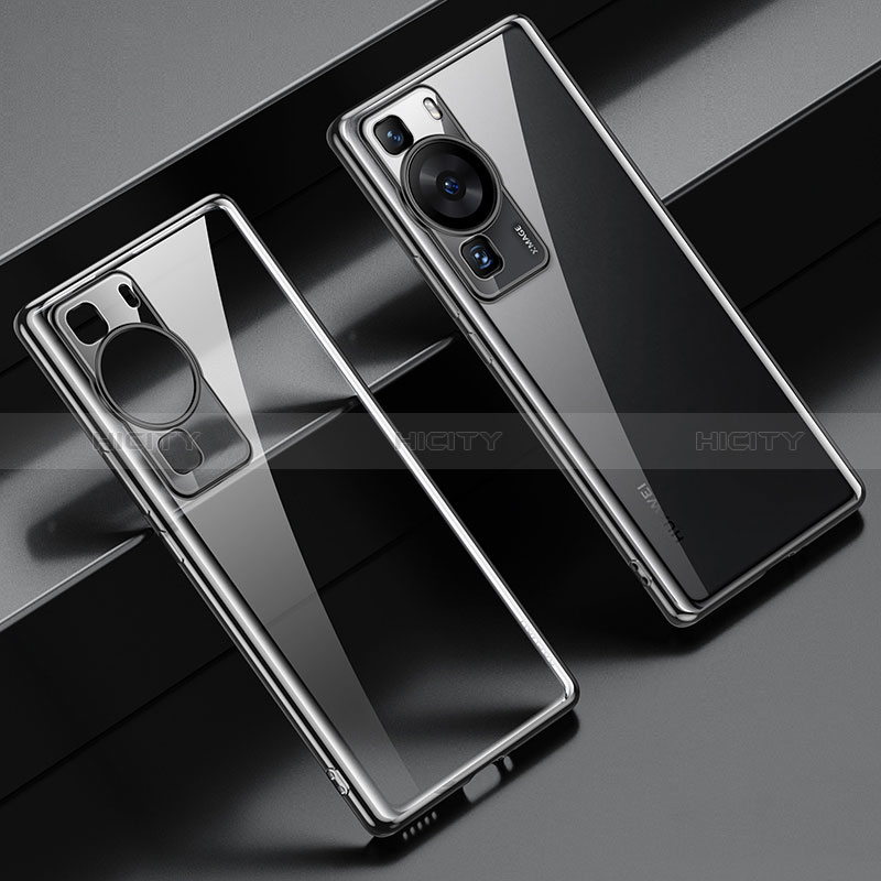 Funda Silicona Ultrafina Carcasa Transparente LD1 para Huawei P60 Pro
