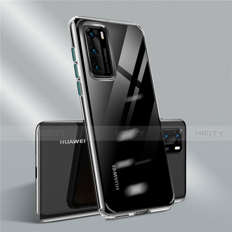 Funda Silicona Ultrafina Carcasa Transparente N01 para Huawei P40