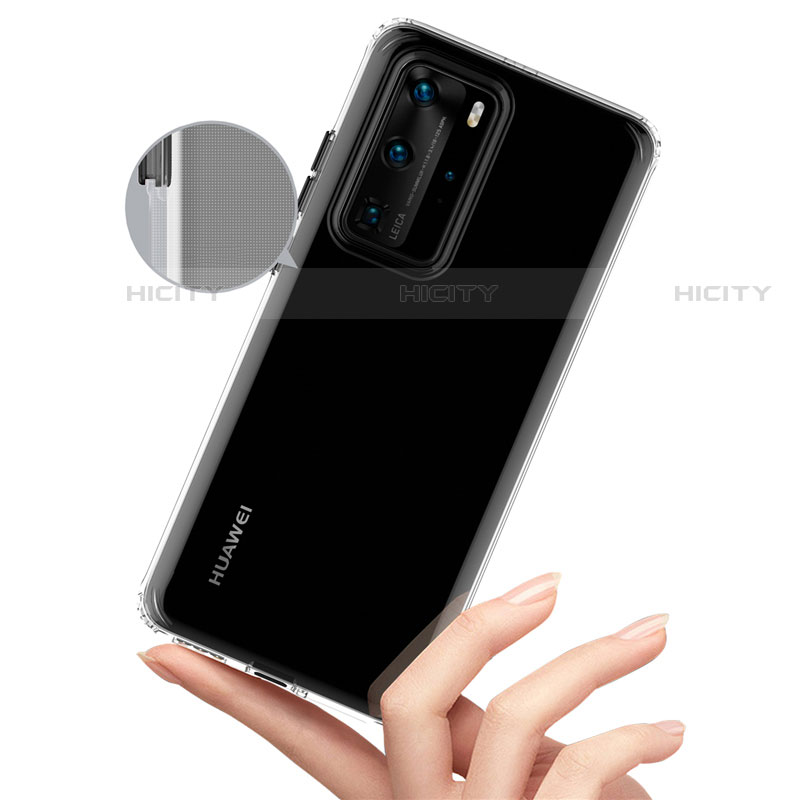 Funda Silicona Ultrafina Carcasa Transparente N01 para Huawei P40 Pro