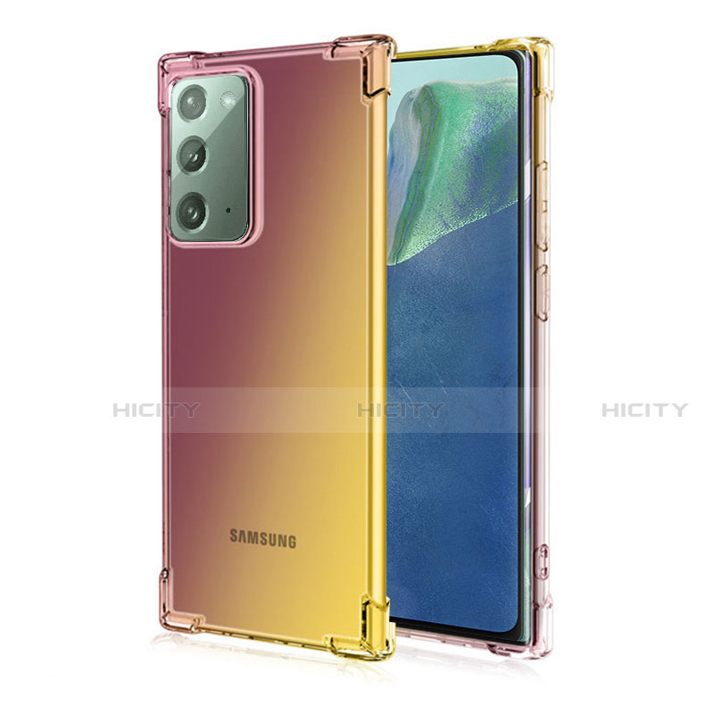 Funda Silicona Ultrafina Carcasa Transparente N01 para Samsung Galaxy Note 20 5G
