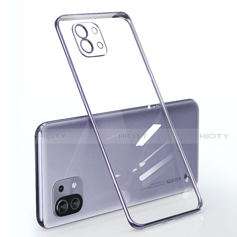 Funda Silicona Ultrafina Carcasa Transparente para Xiaomi Mi 11 Lite 5G