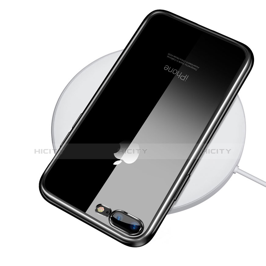 Funda Silicona Ultrafina Carcasa Transparente Q04 para Apple iPhone 8 Plus