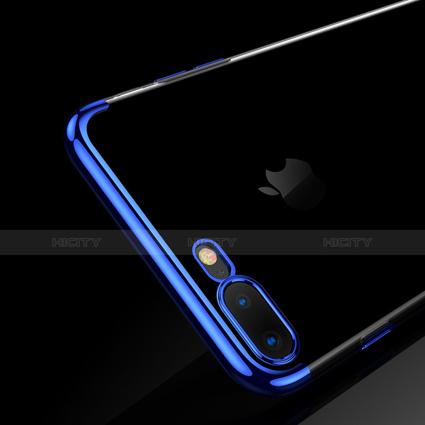 Funda Silicona Ultrafina Carcasa Transparente Q05 para Apple iPhone 8 Plus