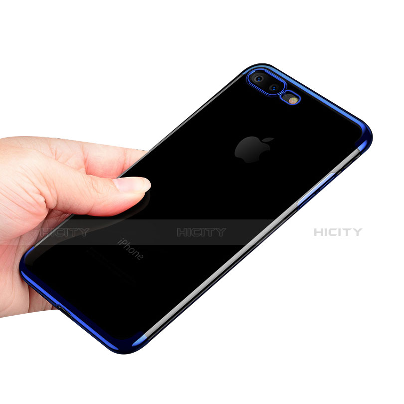 Funda Silicona Ultrafina Carcasa Transparente Q05 para Apple iPhone 8 Plus