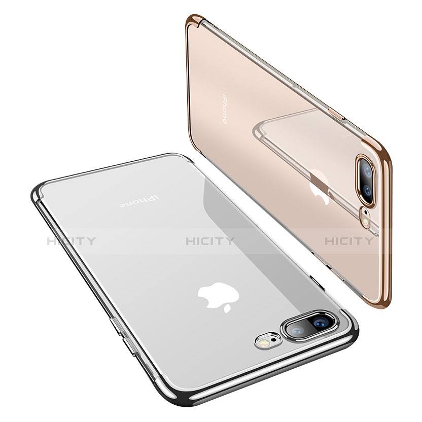 Funda Silicona Ultrafina Carcasa Transparente Q05 para Apple iPhone 8 Plus