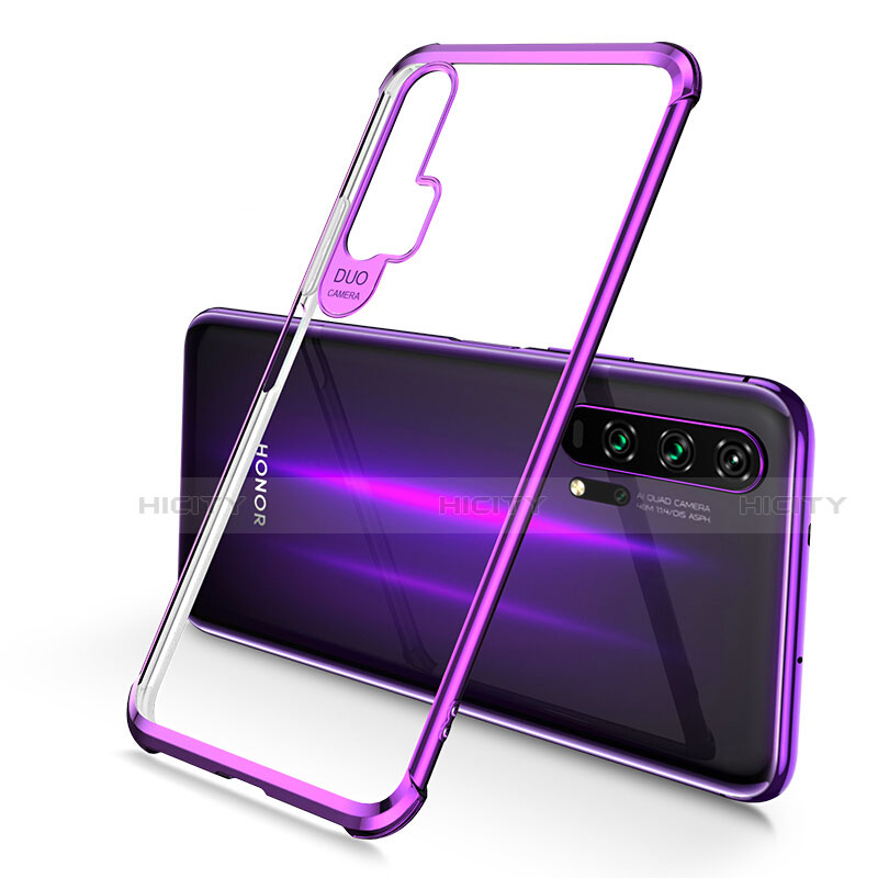 Funda Silicona Ultrafina Carcasa Transparente S01 para Huawei Honor 20 Pro