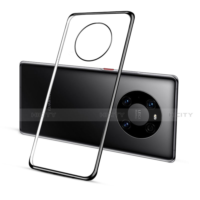 Funda Silicona Ultrafina Carcasa Transparente S01 para Huawei Mate 40E Pro 4G Negro