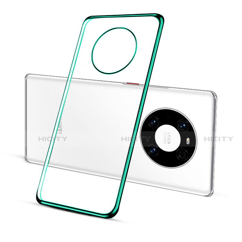 Funda Silicona Ultrafina Carcasa Transparente S01 para Huawei Mate 40E Pro 5G Verde