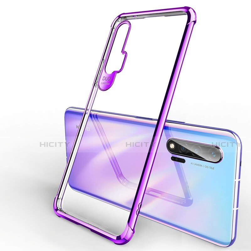 Funda Silicona Ultrafina Carcasa Transparente S01 para Huawei Nova 6 5G