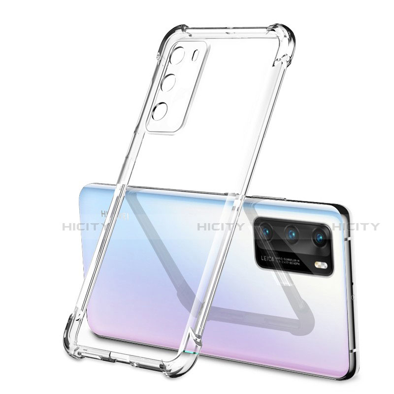 Funda Silicona Ultrafina Carcasa Transparente S01 para Huawei P40 Claro