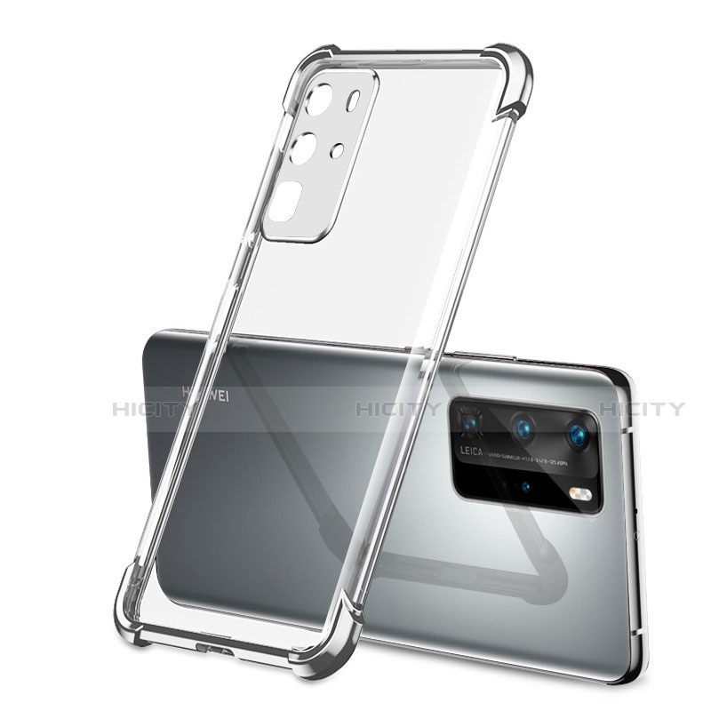 Funda Silicona Ultrafina Carcasa Transparente S01 para Huawei P40 Pro