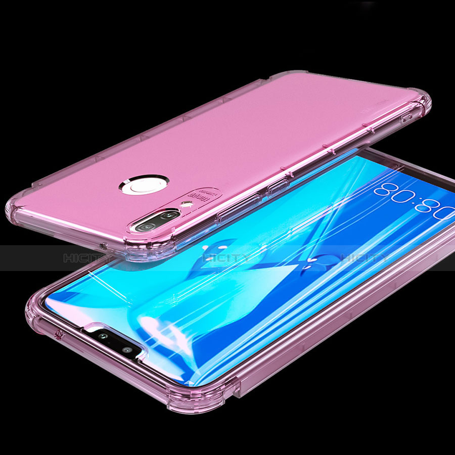 Funda Silicona Ultrafina Carcasa Transparente S01 para Huawei Y9 (2019)