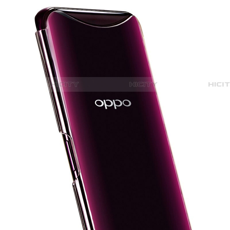 Funda Silicona Ultrafina Carcasa Transparente S01 para Oppo Find X Super Flash Edition Claro