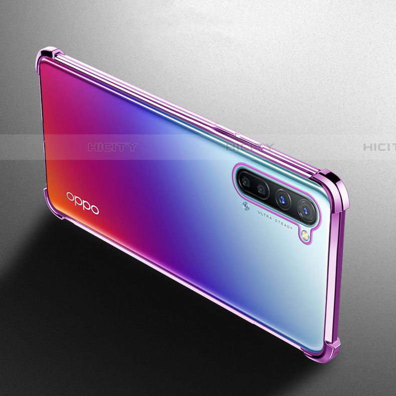 Funda Silicona Ultrafina Carcasa Transparente S01 para Oppo Find X2 Lite