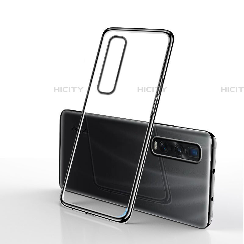 Funda Silicona Ultrafina Carcasa Transparente S01 para Oppo Find X2 Pro