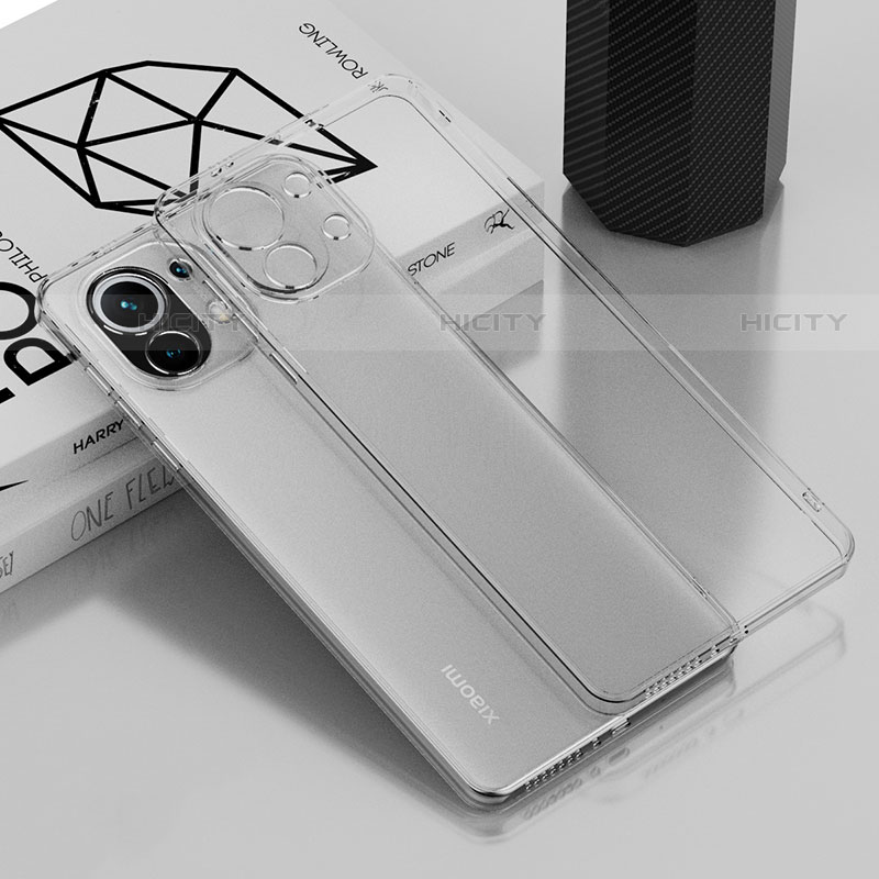 Funda Silicona Ultrafina Carcasa Transparente S01 para Xiaomi Mi 11 5G Claro