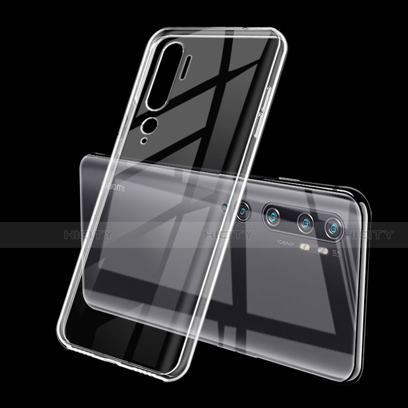 Funda Silicona Ultrafina Carcasa Transparente S01 para Xiaomi Mi Note 10 Claro